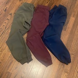 3 pairs of lulu lemon dance studio pants